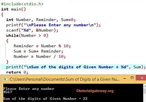 find the sum of largest 6 digit number|Program for Sum of the digits of a given number .
